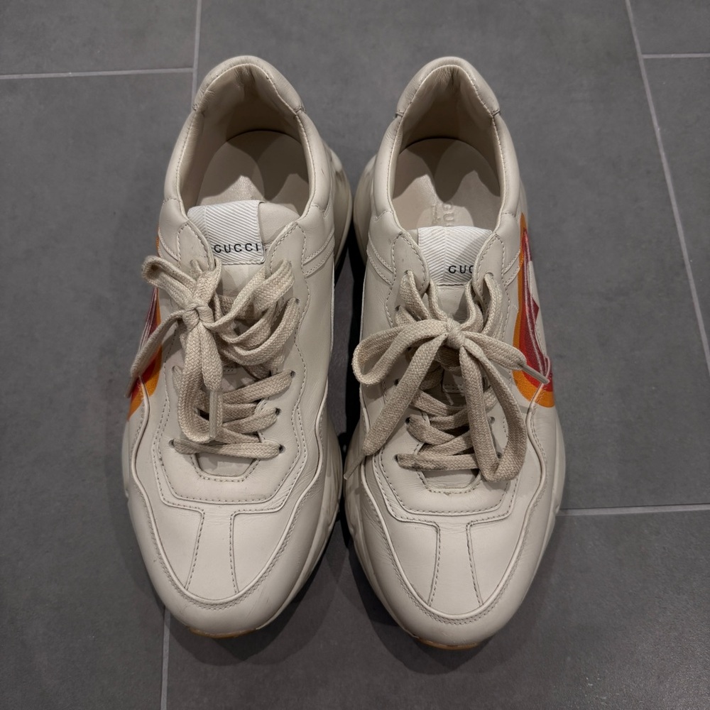 Gucci off white women Sneakers size 38/8 - Picture 3 of 6
